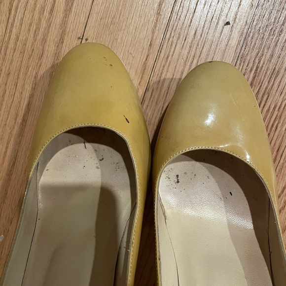Jimmy Choo Mustard yellow heels as-is - Picture 13 of 15